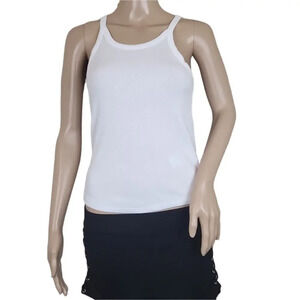 Madewell Brightside Rib 90s Tank White